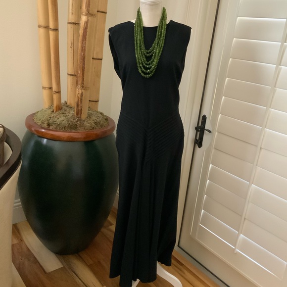 Ralph Lauren Collection (Purple Label) Black Cocktail Dress - Picture 1 of 9